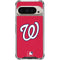 MLB Washington Nationals - Solid Distressed Pixel 9/9 Pro Clear Case